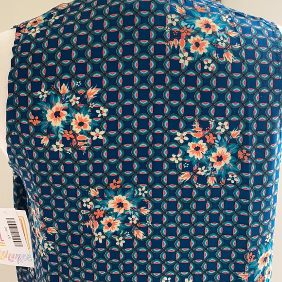 • Lularoe Floral Joy Cardigan • - Picture 6 of 7